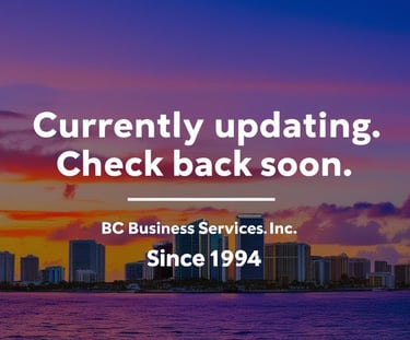 Currently Updating. BC Business Serv