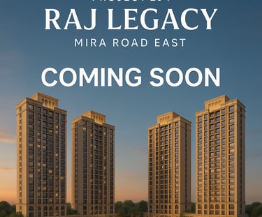 294 RAJ LEGACY MIRA ROAD EAST, 294 RAJ LEGACY, KANAKIA, MIRA ROAD EAST