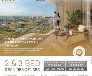 MAYFAIR MIRA ROAD, MAYFAIR CORAL, MAYFAIR MIRA PRIDE, MAYFAIR HOUSING, MTNL ROAD, MIRA ROAD EAST