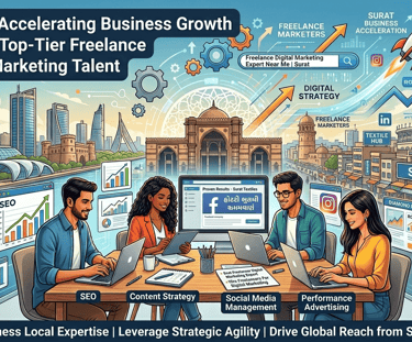 Surat: Accelerating Business Growth through Top-Tier Freelance Digital Marketing Talent