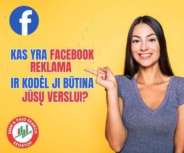 Kas yra Facebook reklama ir kodėl ji būtina Jūsų verslui?