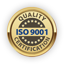 Logo da certificação ISO 9001