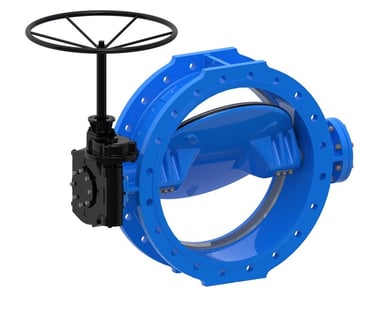 C.I / D.I Double Flange Butterfly Valves