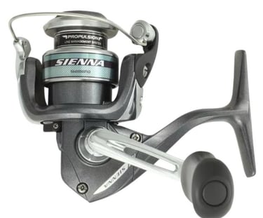 shimano sienna 500 fx molinete pequeno e forte pesca leve.