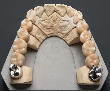 coronas metal porcelana