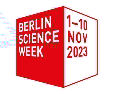 logo of berlin science week festival 2023 with external link to the conference page