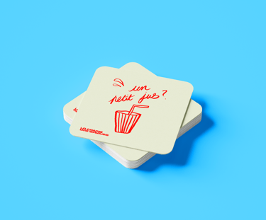 Dessous de verre "La Cabane des Saveurs"