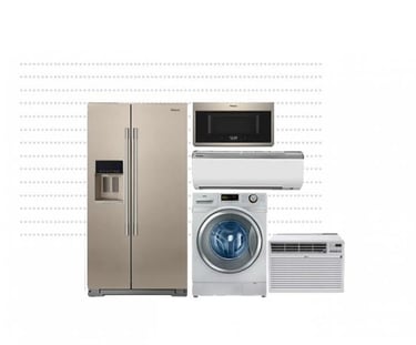 a refrigerator with a microwave and a refrigerator