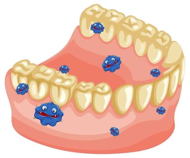Bacteries responsables de la plaque dentaire hygiene-precision.com