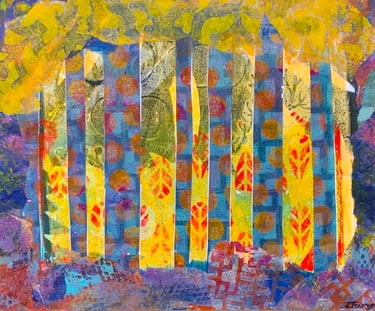 Morning in the mythical Forest