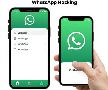 A person looking relieved while regaining access to their phone in a cozy home setting.