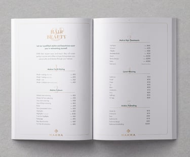 Mahra's service catalog