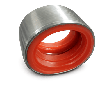 PU Bush with steel sleeve