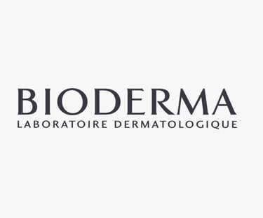 Logo of BIODERMA, a global dermocosmetic brand whose standards are met by King Fly.