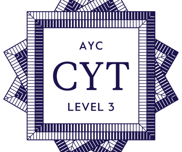 American Yoga Association Logo | AYC CYT Level 3 certification badge
