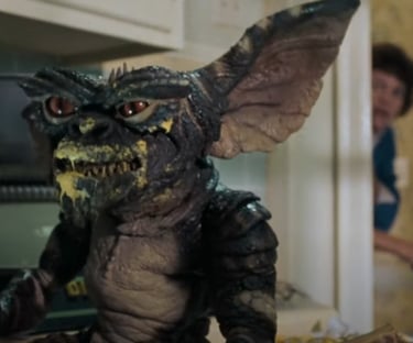 Gremlins - They're green like Christmas, but do they represent the season?