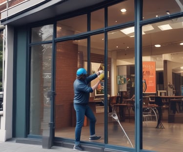 Bright and clean workspace with teal and turquoise accents reflecting the brand colors.