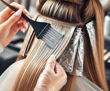 Trabajos de babylighs y Balayage