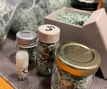 Equipment Bargeld Spürhund, geshreddertes Bargeld