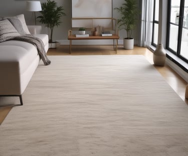 A professional cleaning technician working on a carpet.