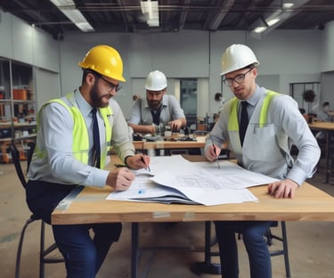 A hand is holding a German passport, which displays the emblem of the country. The background is blurred, possibly an airport or travel location, with a soft focus on the passport itself.