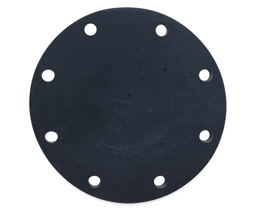 flat rubber diaphragms