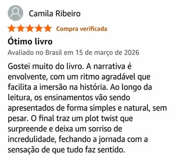 Avaliações - Livro Mate Seus Sonhos - Depoimentos