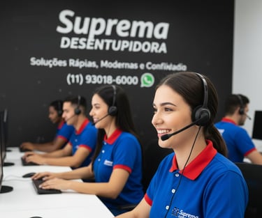 atendimento da suprema desentupidora