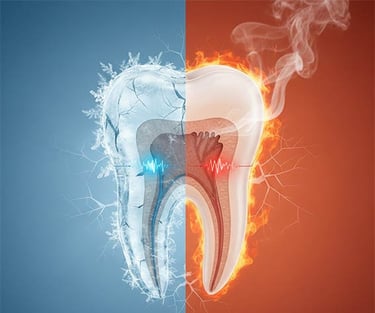 Teeth sensitive to cold and hot hygiene-precision.com
