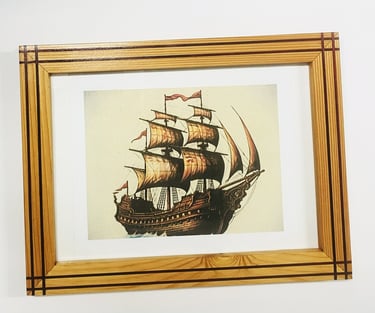 Oleo print  Wall Art . Modern Wood  Wall Art., this product is manufactured to order.