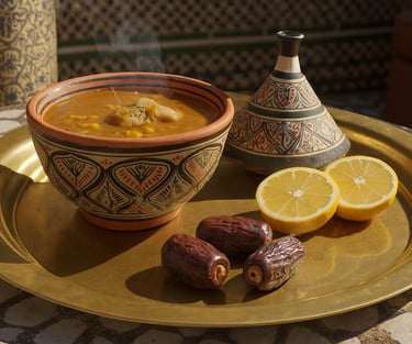authentic Moroccan harira soup