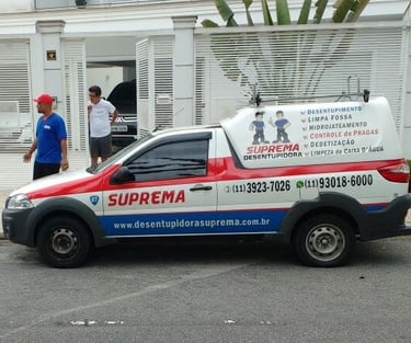 suprema desentupimento em residência