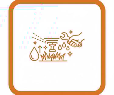 a person is holding a hose and a hose