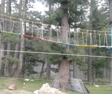 8Sherpa Adventures Camp Install by SAM Zipline Asia