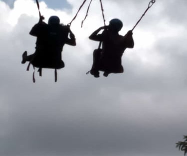 Giant Swing Construction by Sam Zip line