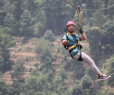 Zip Line Construction 