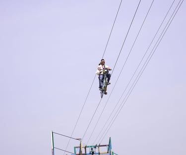 Cycle Zipline by SAM Zipline Asia