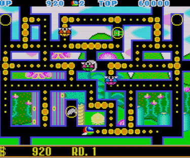 Fantasy Zone: The Maze - Round 1