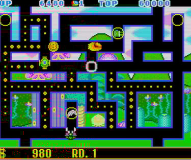 Fantasy Zone: The Maze Fireball