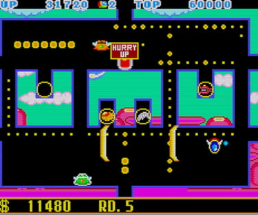 Fantasy Zone: The Maze, Hurry Up!