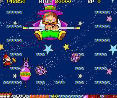 Don Doko Don - Magician Boss