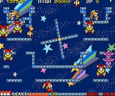 Don Doko Don Spinning Platforms