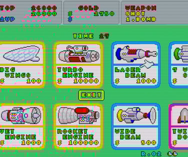 Fantasy Zone Shop