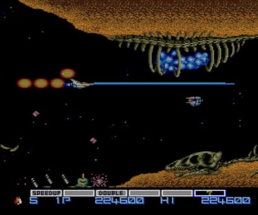Gradius PC Engine - Exclusive Zone of Bones
