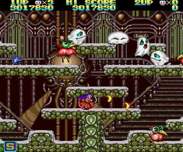 Snow Bros. Mega Drive Princess Fights Back