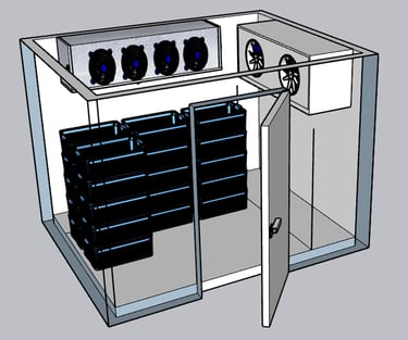 diseño y montaje de cuartos frios