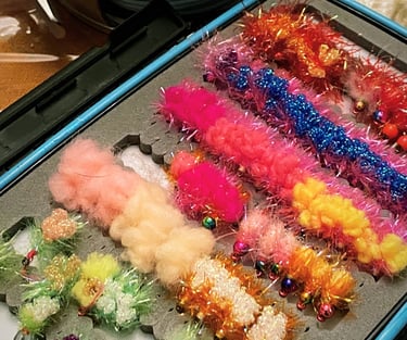 Salmon river egg flies