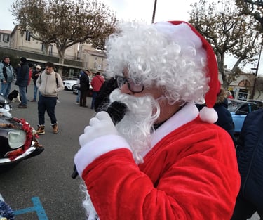 Le Père Noël était avec nous