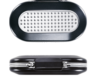 Secure box with code for beach or sports