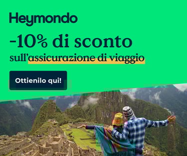 Heymondo Sconto assicurazione Viaggio con ViaggioVero